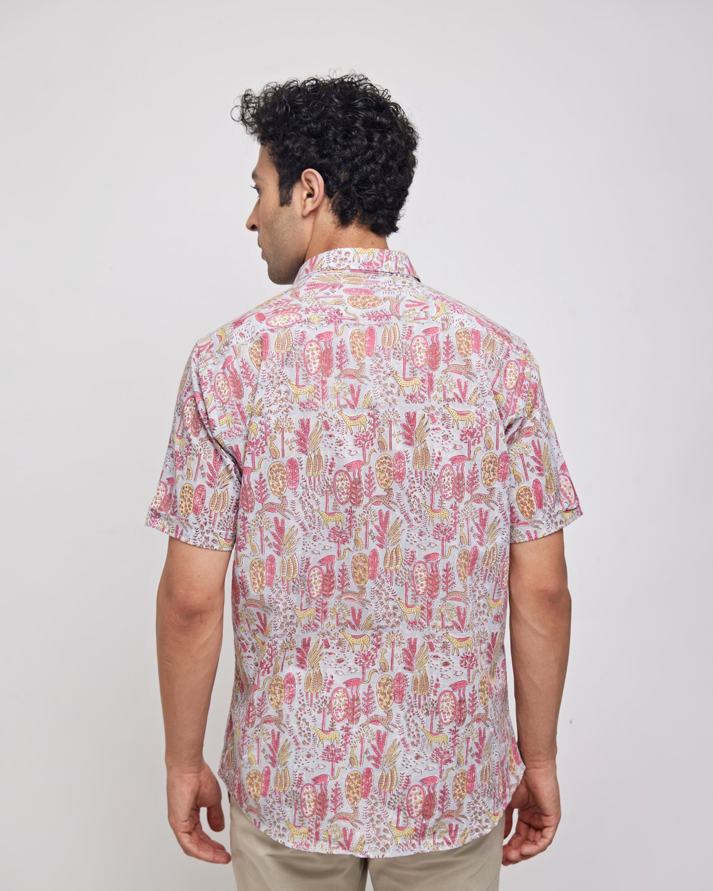 Print Jungle (Sky blue)