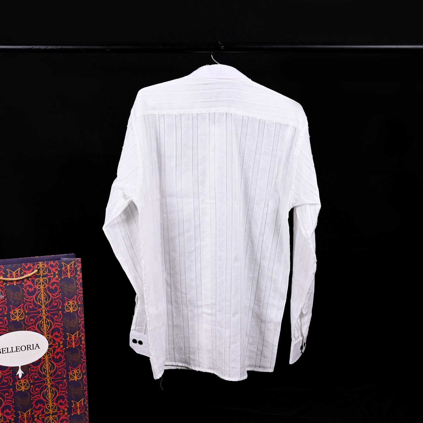 Belleoria Textured Button down Shirt