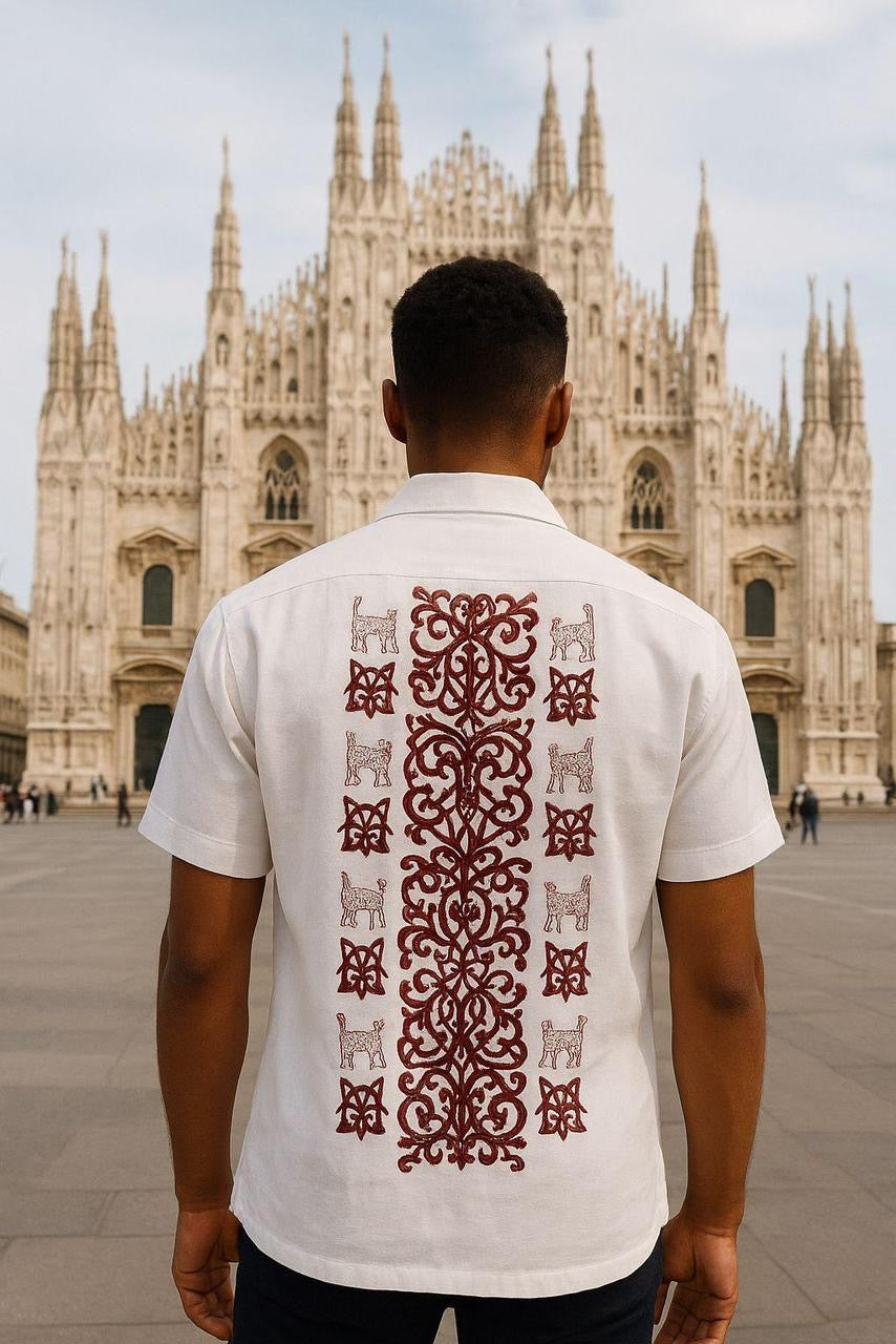 Belleoria Signature Split Design Shirt