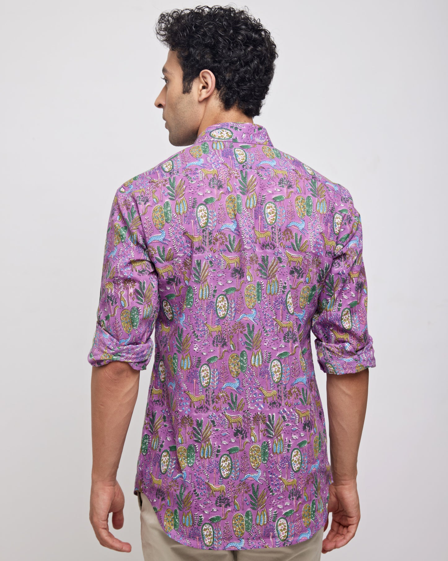 Print Jungle (Mauve)