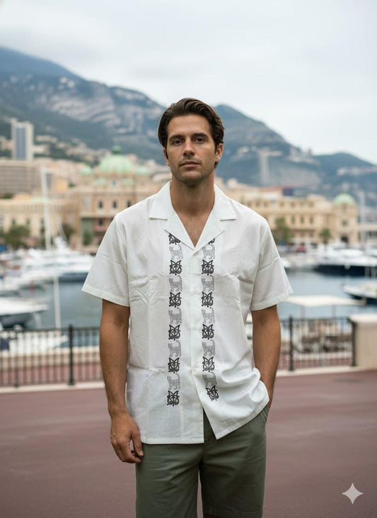 Belleoria Signature Split Design Shirt