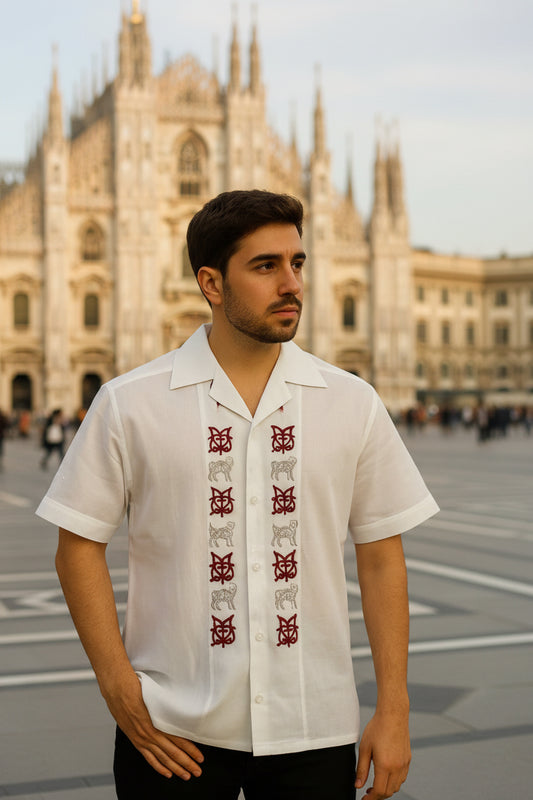 Belleoria Signature Split Design Shirt