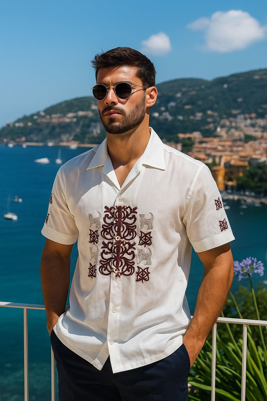 Belleoria Signature Motif Shirt